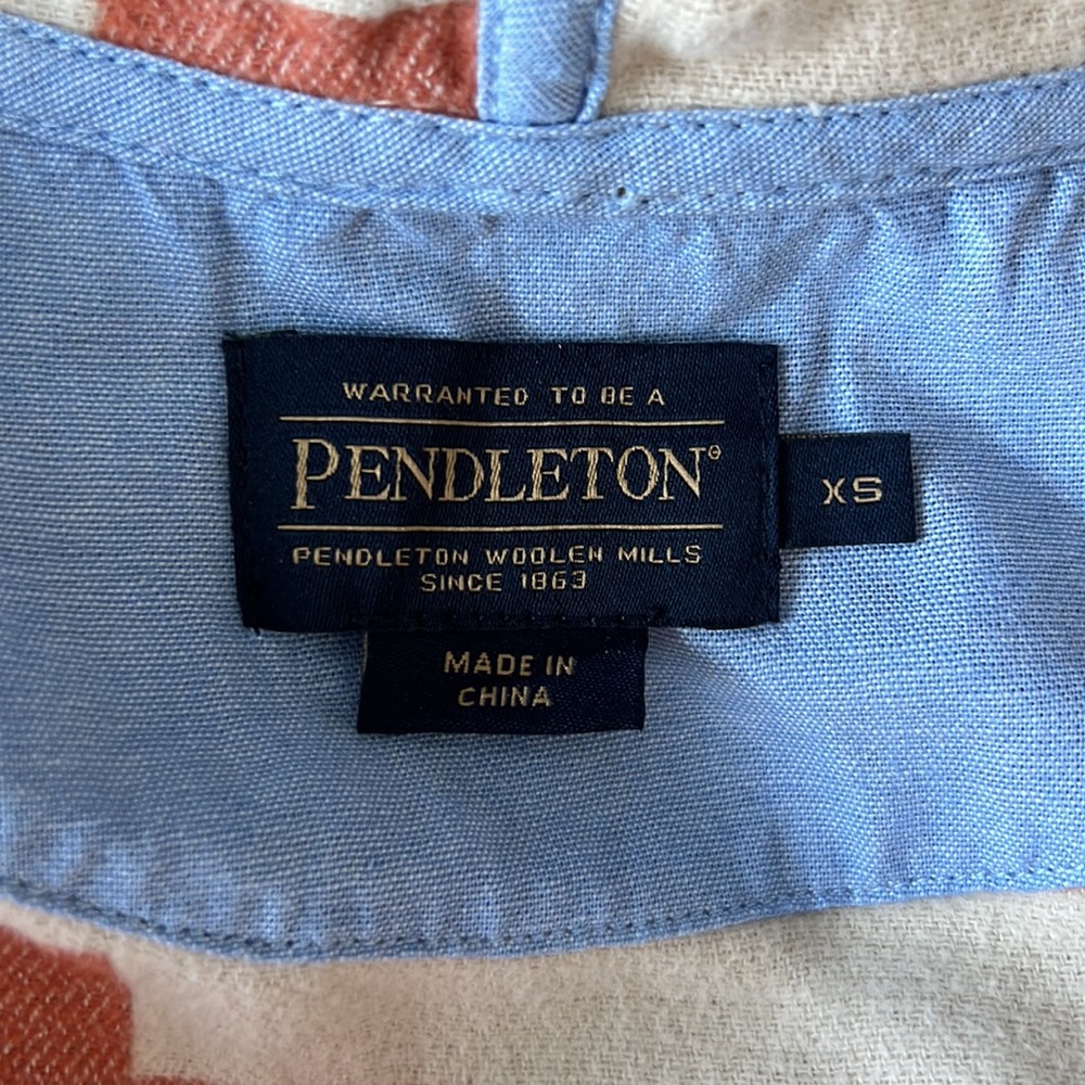 Pendleton Women's Sierra Mixed Pattern Oversized … - image 8